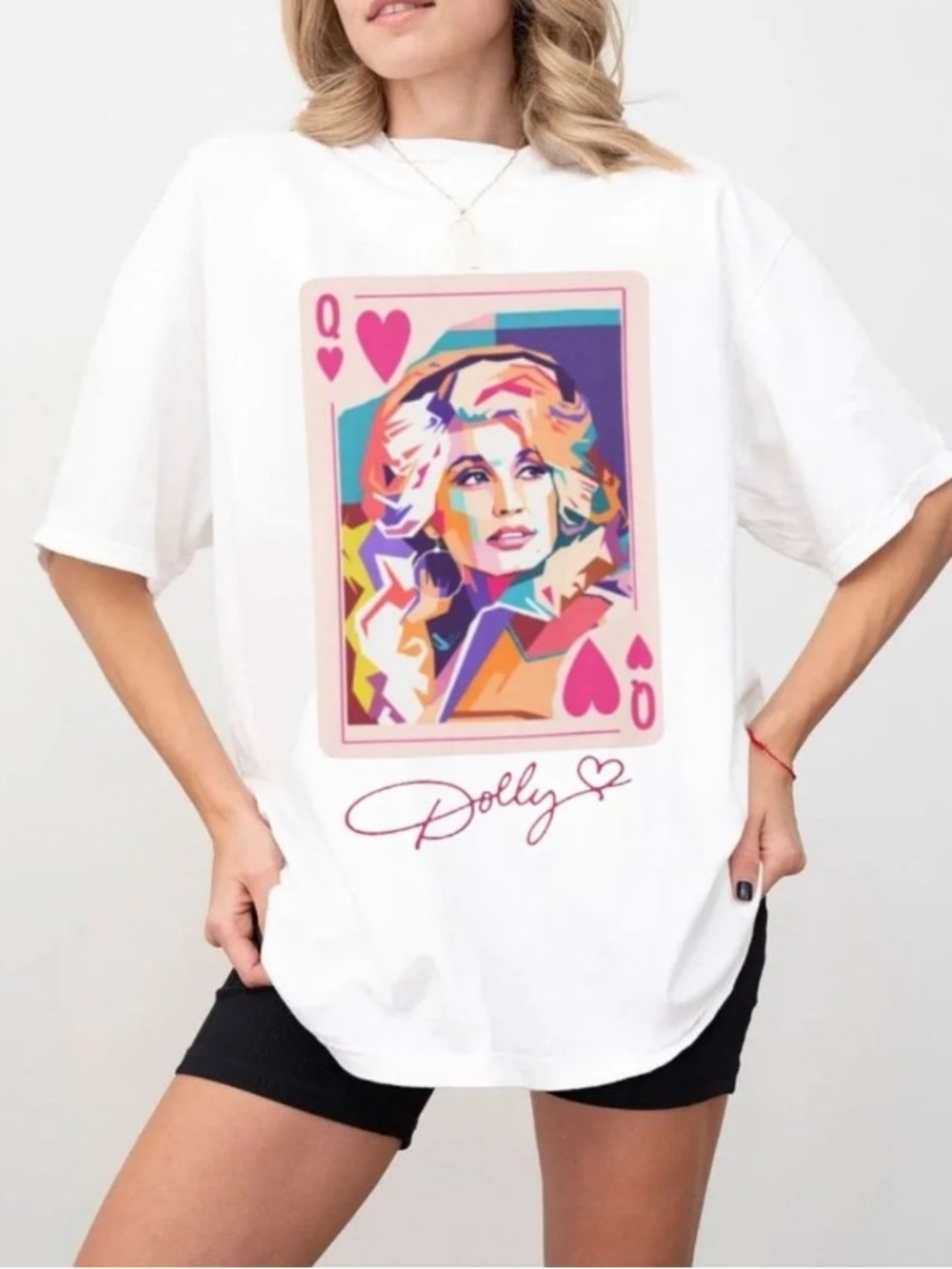 Dolly Parton Queen Of Hearts T-shirt Rest In Peace Queen of Country Music Tee
